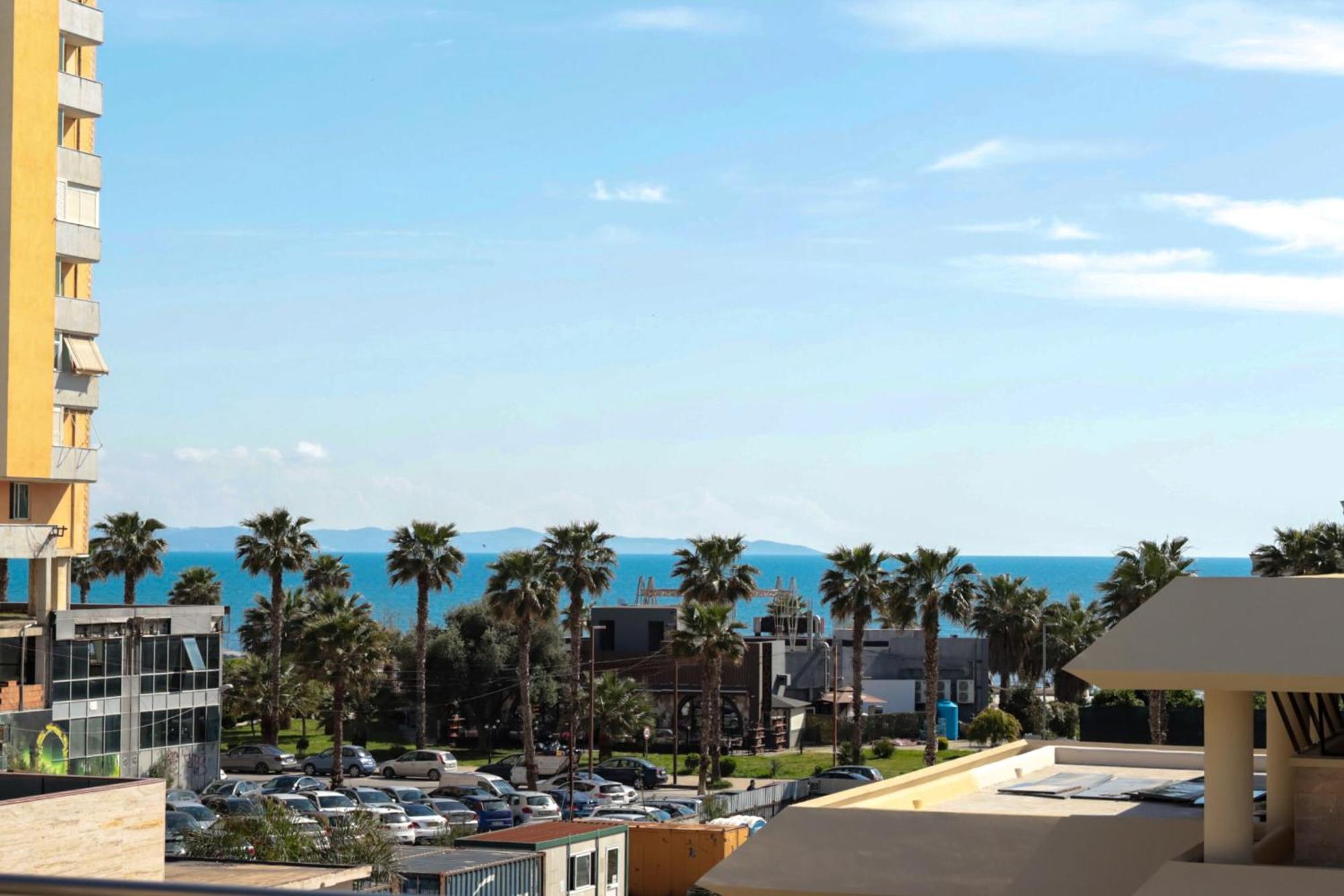 Top View Hostel Durrës Esterno foto